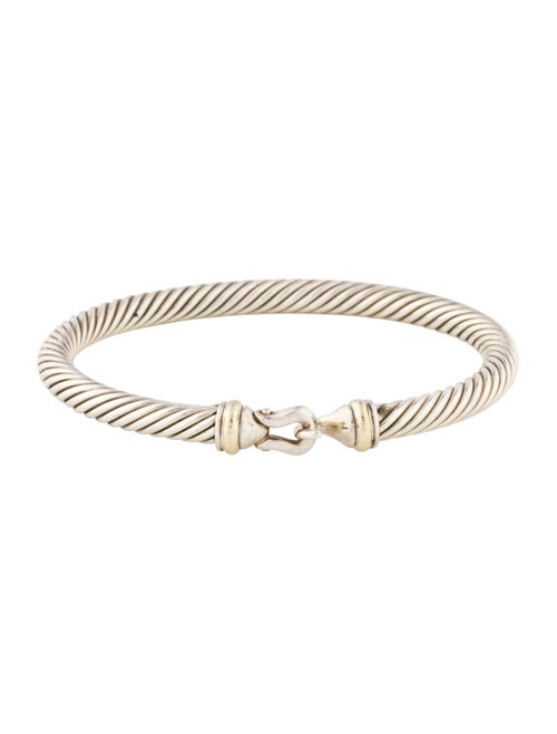 David Yurman Two-Tone Buckle Cable Classic Bracelet