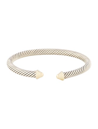 David Yurman Two-Tone Classic Cable Bracelet