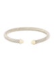 David Yurman Two-Tone Classic Cable Bracelet