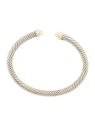 David Yurman Two-Tone Classic Cable Bracelet