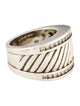 David Yurman Diamond Sculpted Cable Cigar Band