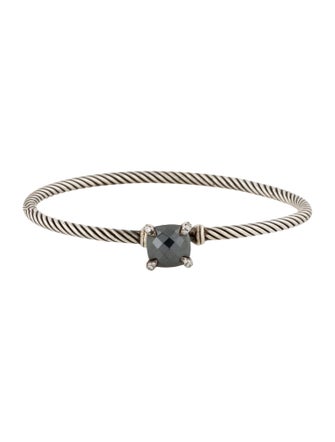 David Yurman Hematine & Diamond Chatelaine® Bracelet