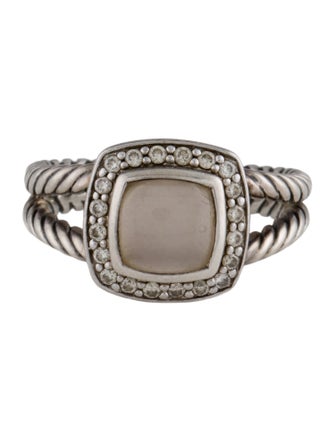 David Yurman Quartz & Diamond Petite Albion Ring