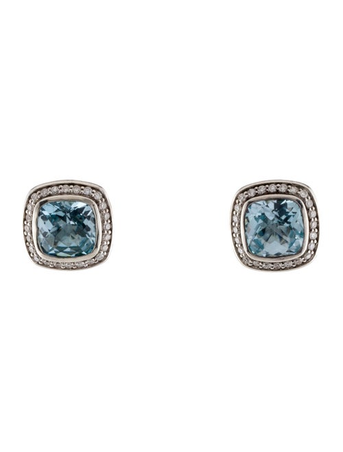 David Yurman Topaz & Diamond Albion® Stud Earrings