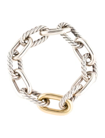 David Yurman Two-Tone Madison Link Bracelet