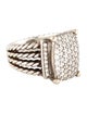 David Yurman 1.12ctw Diamond Wheaton Cocktail Ring