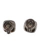David Yurman Onyx & Diamond Albion Earclip Earrings