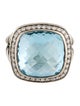 David Yurman Topaz & Diamond Albion Cocktail Ring