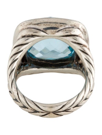 David Yurman Topaz & Diamond Albion Cocktail Ring