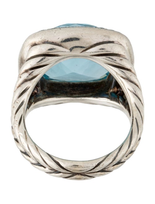 David Yurman Topaz & Diamond Albion Cocktail Ring