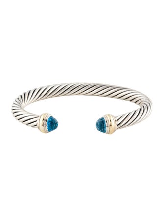 David Yurman Topaz Cable Classics Bracelet