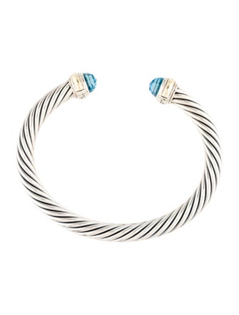David Yurman Topaz Cable Classics Bracelet