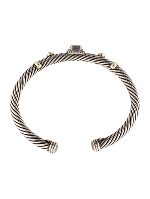 David Yurman Citrine & Rhodolite Cuff Bracelet