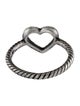 David Yurman Diamond Open Heart Ring