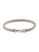 David Yurman Two-Tone Buckle Classic Cable Bracelet