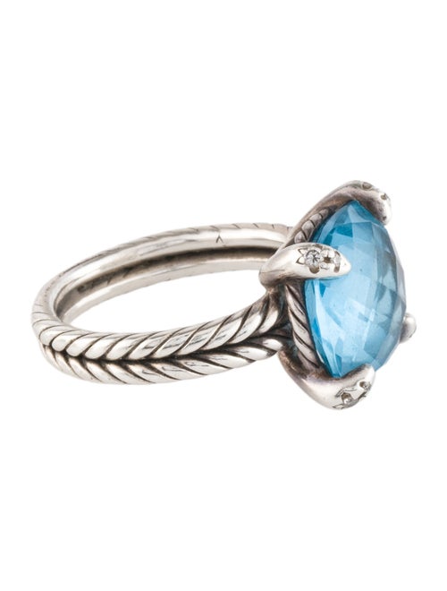 David Yurman Topaz & Diamond Chatelaine® Cocktail Ring