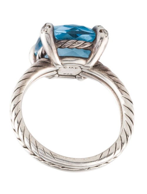 David Yurman Topaz & Diamond Chatelaine® Cocktail Ring