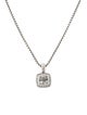 David Yurman Diamond & Topaz Albion Pendant Necklace