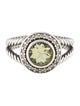David Yurman Prasiolite & Diamond Cerise Cocktail Ring
