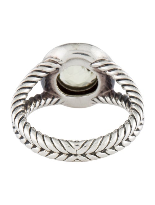 David Yurman Prasiolite & Diamond Cerise Cocktail Ring