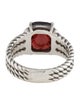 David Yurman Garnet Petite Wheaton Ring