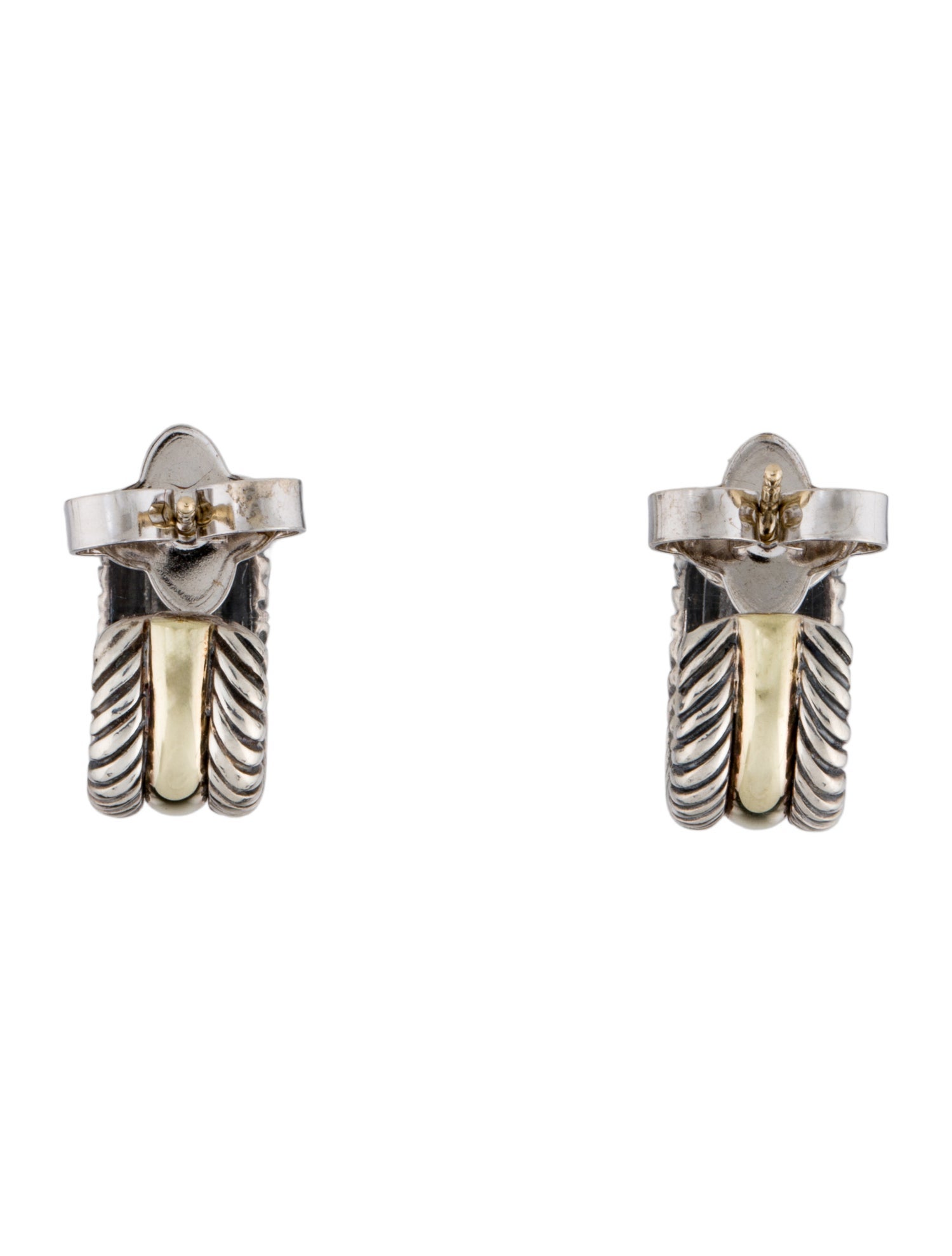 David Yurman Cable Collectibles Huggie Hoop Earrings