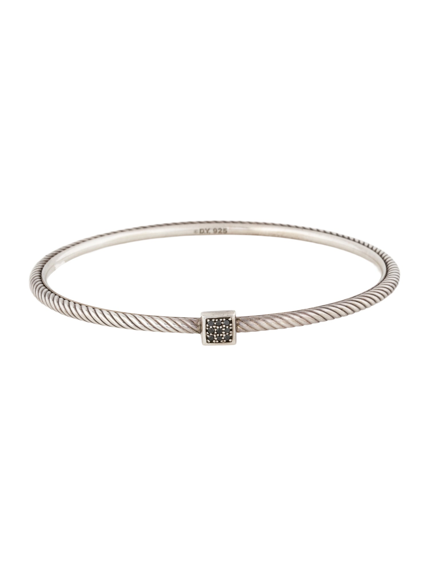 David Yurman Diamond Confetti Station Bangle