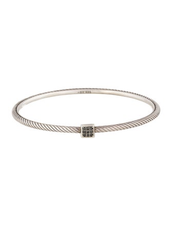 David Yurman Diamond Confetti Station Bangle