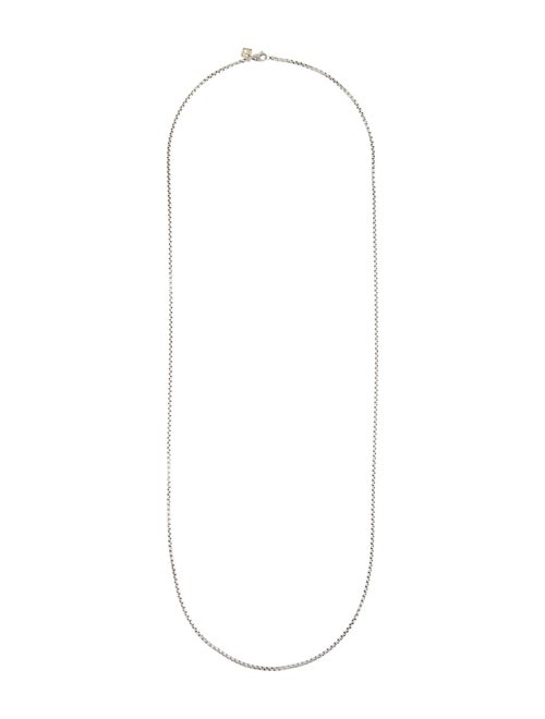 David Yurman Box Chain Necklace
