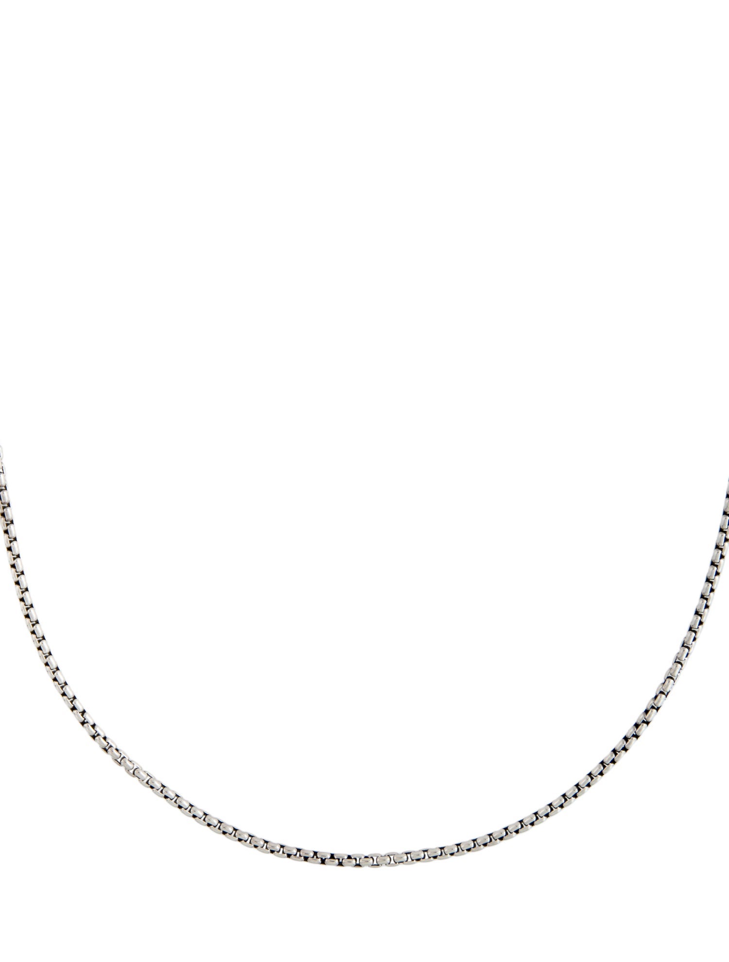 David Yurman Box Chain Necklace