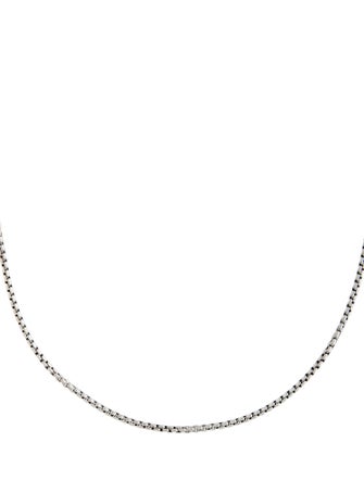 David Yurman Box Chain Necklace