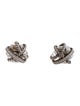David Yurman Quartz & Diamond Cable Wrap Stud Earrings