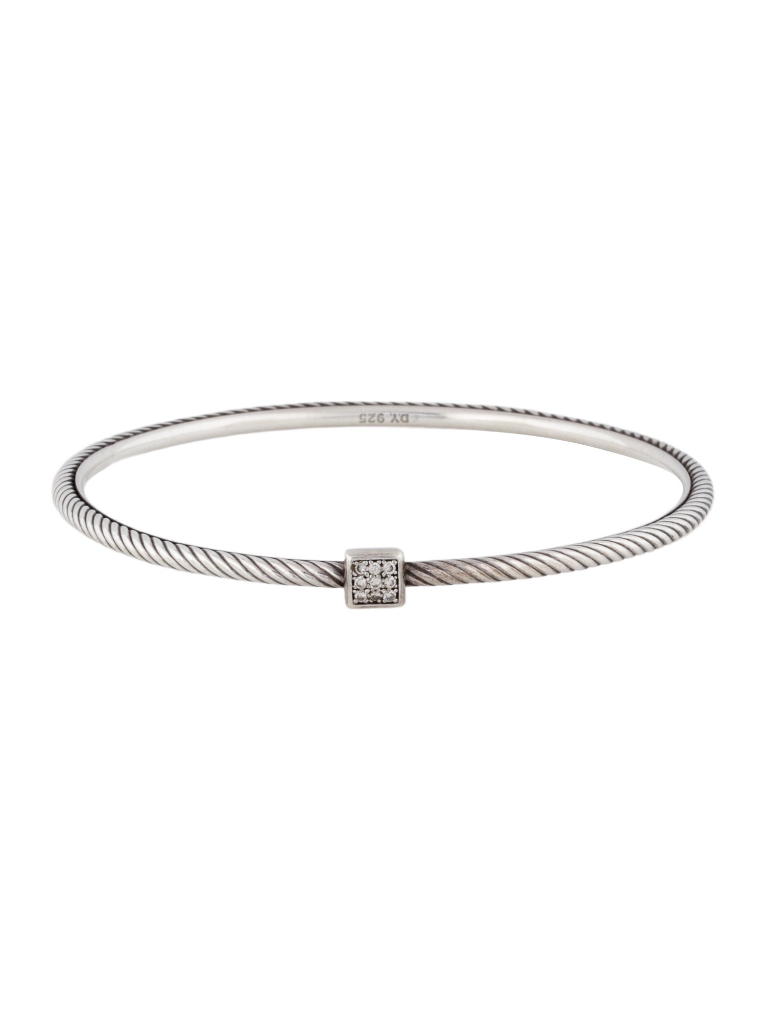 David Yurman Diamond Confetti Bangle Bracelet