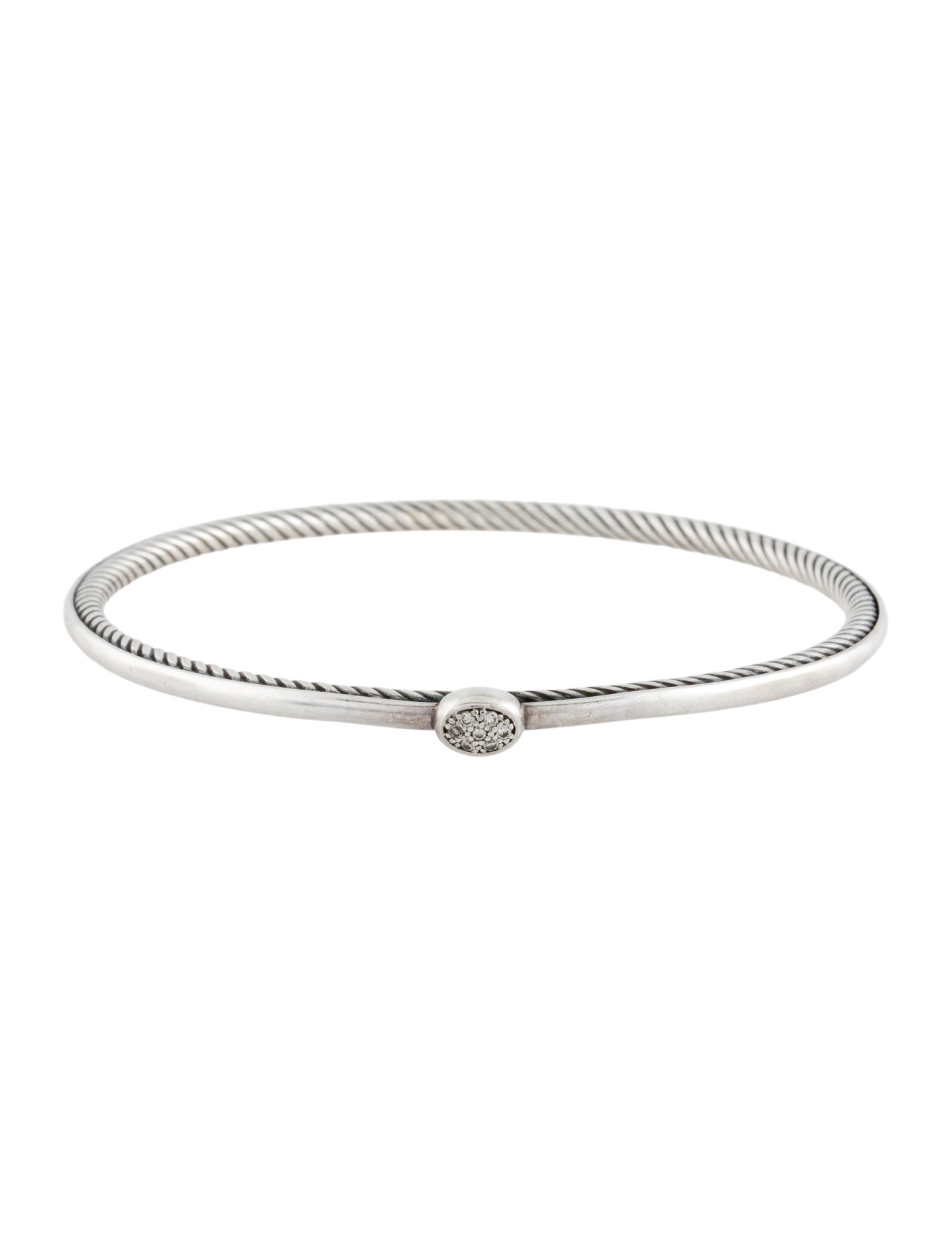 David Yurman Diamond Confetti Station Bracelet