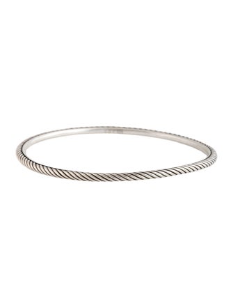 David Yurman Cable Outside Bangle Bracelet