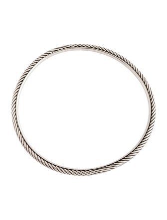 David Yurman Cable Outside Bangle Bracelet