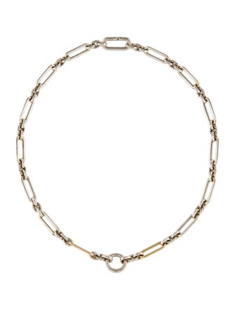 David Yurman Two-Tone Lexington Chain Necklace