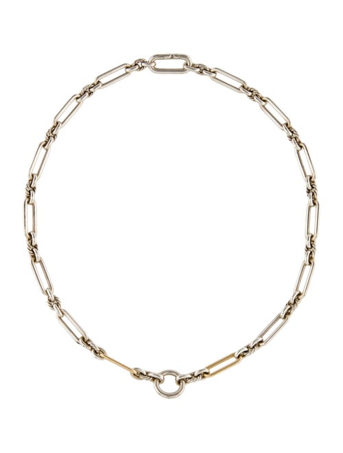 David Yurman Two-Tone Lexington Chain Necklace