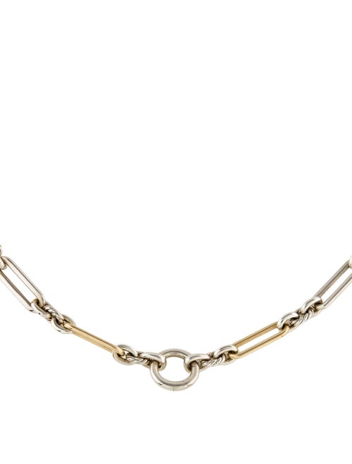 David Yurman Two-Tone Lexington Chain Necklace