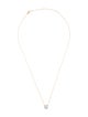 David Yurman 18K Diamond Chatelaine Full Pave Pendant Necklace