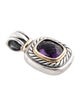 David Yurman Amethyst Enhancer Pendant