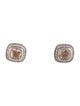 David Yurman Morganite & Diamond Petite Albion Stud Earrings