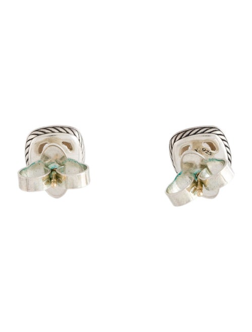 David Yurman Morganite & Diamond Petite Albion Stud Earrings