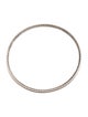 David Yurman Diamond Sculpted Cable Bangle Bracelet