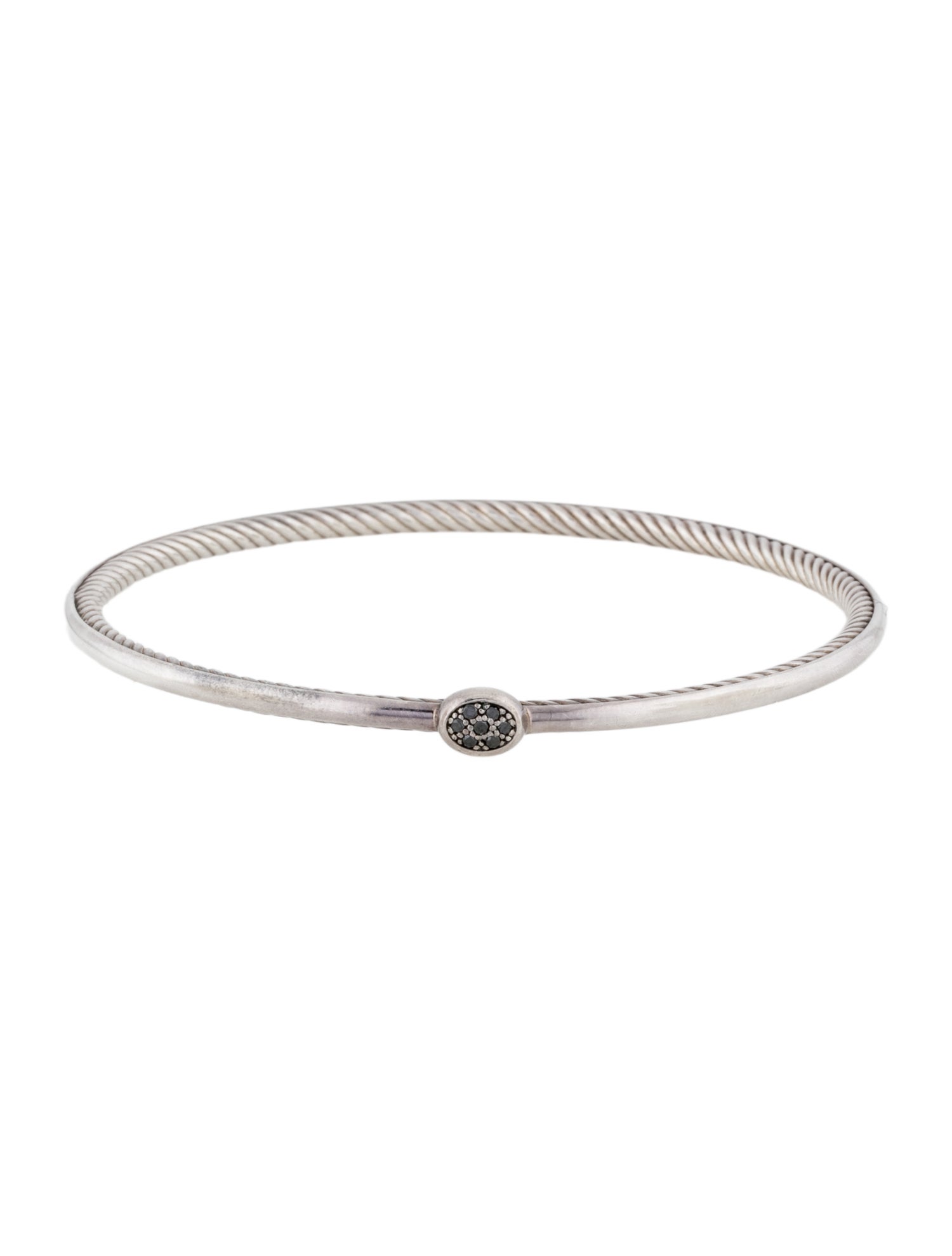 David Yurman Diamond Confetti Station Bangle