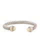 David Yurman Two-Tone Cable Classic Cuff