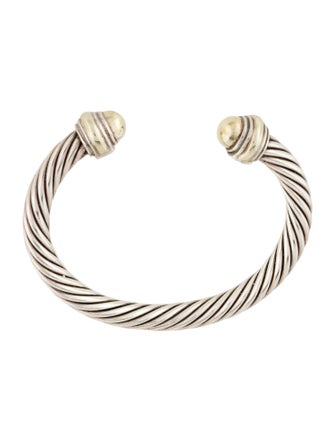 David Yurman Two-Tone Cable Classic Cuff