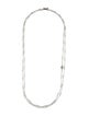 David Yurman Pearl Station Toggle Necklace