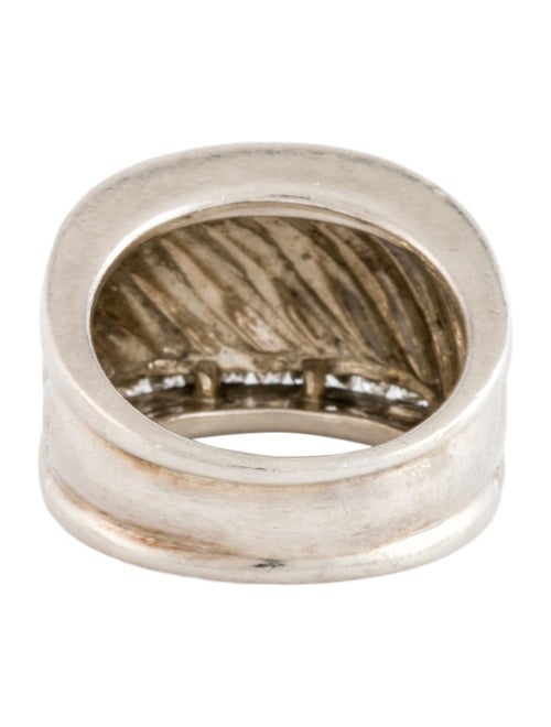 David Yurman Diamond Sculpted Cable Cigar Band