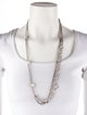 David Yurman Pearl & Diamond Multistrand Quatrefoil Necklace